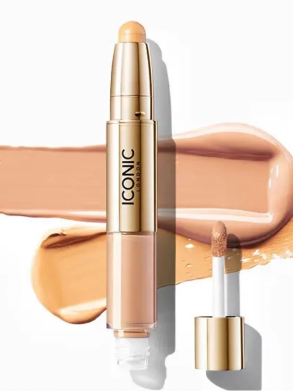 ICONIC London Radiant Concealer & Brightening Duo in Cool Light 3ml/2.5g NEW